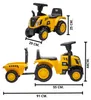 Puck CAT Traktor mit Anhänger | Kinder Laufauto Produktbild-Vorschau 8