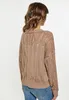 Sweter damski Jeona - kolor taupe. Rozmiar: M/L Podgląd zdjęcia produktu 5
