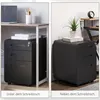 Vinsetto Rollcontainer Aktenschrank mit 3 Schubladen Produktbild-Vorschau 7