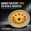 Diamant Schleiftopf 180 mm Beton Estrich Stein Topfscheibe Produktbild-Vorschau 2