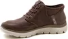 A side view of a brown Skechers winter boot. Náhled obrázku produktu