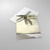 Bilder auf glas - Einteilig - Palme Strand Insel - 50x70cm Produktbild-Vorschau 2