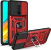 Redmi 9 Hülle mit 360° Drehbarer Magnetische Ring Ständer Produktbild-Vorschau 1