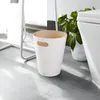UMBRA kosz na śmieci WOODROW - biały Podgląd zdjęcia produktu 4