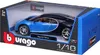 Bburago 1:18 Plus Bugatti Chiron modrá Podgląd zdjęcia produktu 22