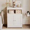 Commode de salle de bain à deux portes avec étagère, modèle Voir les images du produit 6