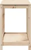 Design Pflanztisch mit Ablage 108x50x75 cm Massivholz Produktbild-Vorschau 6