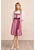 Dirndl Maryanne 60cm Länge rot 36 Produktbild-Vorschau 15