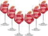 Campari Weingläser – 6er Set | Original Campari Aperitivo Produktbild-Vorschau 4