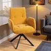 HOMCOM Sessel Drehbar Loungesessel mit Armlehne, Produktbild-Vorschau 2