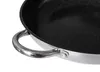 A close-up view of a frying pan handle and interior. Produktbild-Vorschau