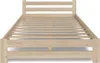 Holzbett 160x200 cm mit Lattenrost Modern Bett Bed Kiefer Produktbild-Vorschau 6