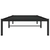 vidaXL Rama łóżka metalowa czarna 90x190 cm Podgląd zdjęcia produktu 5