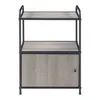 Beistelltisch ’Gulen’ mit Ablagen und Schrank 60 x 43 x 33 Produktbild-Vorschau 5