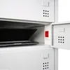 Laptopschrank  Notebookschrank 10 Fächer mit Steckdose pro Produktbild-Vorschau 6