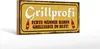 Holzschild Spruch 27x10cm Grillprofi echte Männer im Blut Produktbild-Vorschau 2