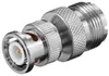 goobay BNC Stecker auf UHF Kupplung mit goldkontakten Anteprima dell’immagine prodotto 1