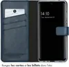 Selencia Bibliothèque en cuir véritable pour le Samsung Voir les images du produit 4