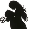 Figurine en fer blanc pour gâteau de mariage silhouette Voir les images du produit 4