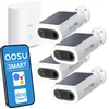 Lot de 4 caméras solaires + station d'enregistrement 32 Go Voir les images du produit 1