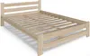 Holzbett 160x200 cm mit Lattenrost Modern Bett Bed Kiefer Produktbild-Vorschau 5