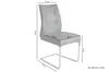 byLIVING Freischwinger Marlen-XXL-XXL 2er-Set, Metall Produktbild-Vorschau 2