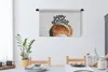 MuchoWow® Wandteppich Wandbehang Tiara traf ein glückliches Produktbild-Vorschau 3