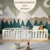 Crazy Pine Kinderbett 140x180 cm – Weiß  - Montessori Produktbild-Vorschau 6