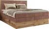 MKS MEBLE Boxspringbett WOOD CLASSIC KING, Doppelbett mit Produktbild-Vorschau 5