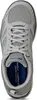 A top-down view of a gray Skechers men's shoe. Produktbild-Vorschau