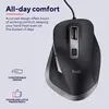 Trust Fyda PC Maus mit Kabel, Nachhaltiges Design, 600-5000 Produktbild-Vorschau 5