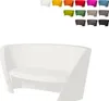 Moderner Outdoor- und Gartensofa Slide Rap - Weiß Produktbild-Vorschau 3