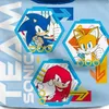 Sonic The Hedgehog Kinder Poncho Badeponcho 100% Baumwolle Produktbild-Vorschau 2