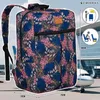 Rovicky Reiserucksack für Damen Pekama Blau Rosa One size Produktbild-Vorschau 3