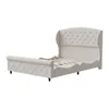 Letto imbottito INONEFT, 140 x 200 cm, letto matrimoniale, Anteprima dell’immagine prodotto 14