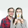 Mr. & Mrs. Panda Postkarte Redakteur Leidenschaft - Weiß - Produktbild-Vorschau 4