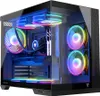 MODECOM Volcano Panorama Apex ARGB 7F PC-Gehäuse Grau, Midi Produktbild-Vorschau 1
