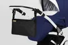 Buggy Organiser, Kunstleder, Schwarz gesteppt, Kinderwagen Produktbild-Vorschau 2