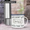 Trendation - Lustige Emaille Tasse Wortspiel Geschenk Life Produktbild-Vorschau 4