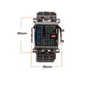 A digital watch with dimensions indicated. Produktbild-Vorschau