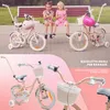 Bicicletta per bambini 14 pollici 3-5 anni Flower bike Anteprima dell’immagine prodotto 9
