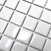 Mosaikfliesen Keramik Hakan Weiss Glänzend Produktbild-Vorschau 2