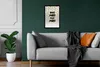 MuchoWow® MuchoWow® Gerahmtes Poster Sport - Zitate - 'Hart Produktbild-Vorschau 6