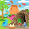 Montessori houten puzzel dinosaurus – Productafbeelding-voorbeeld 2