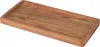 Akazien Kerzentablett eckig - 28 x 14 cm - Deko Holz Produktbild-Vorschau 1