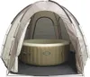 An inflatable hot tub covered by a tent-like structure. Náhled obrázku produktu