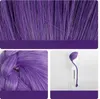 INF Parrucca Cosplay Viola: Capelli Sintetici Anteprima dell’immagine prodotto 5