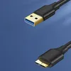Kabel USB 3.0 - micro USB 3.0 UGREEN  US130 0.5m (czarny) Podgląd zdjęcia produktu 7