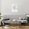 Bilder auf glas - Einteilig - Stadt Karte Rom - 50x70cm - Produktbild-Vorschau 6