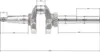 Klikový hřídel motoru Rato RV225 22,2 mm 13300-Z390510-0000 Náhled obrázku produktu 1